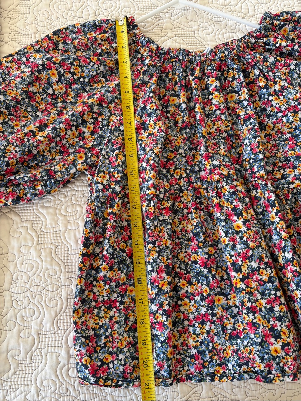 Old Navy Small Floral Blouse - Picture 6 of 7
